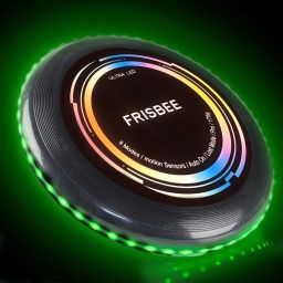 36 LED Flying Frisbee - Glow in the Dark, Rechargeable, Smart Light for All Ages Plastic Sports Frisbee-image-48