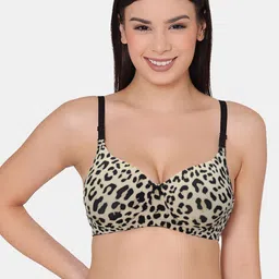 GROVERSONS Paris Beauty Animal Printed Full Coverage Lightly Padded Bra-28