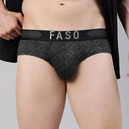 FASO Men Printed Cotton Basic Briefs FT7001-SQ-BLACK-picture-13