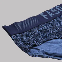 FASO Abstract Printed Modal Basic Briefs FT7001-SQ-RIVERSIDE image 2
