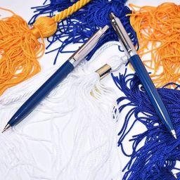 Blue with Chrome Trim 321 Sentinel Ballpoint Pen-image-41