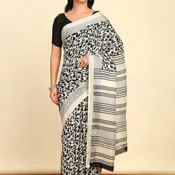 Soch Floral Printed Saree-image-59