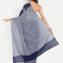 JAIPURI BLOCK PRINT Kalamkari Block Printed Saree image 4