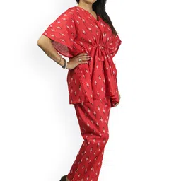 Freesia Array Printed Pure Cotton Top & Trouser image 4