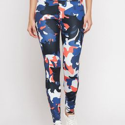 Clovia Women Printed Snug-Fit Ankle-Length Tights-picture-41