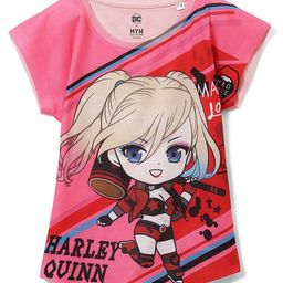 Wear Your Mind Girls Round Neck Graphic Print Top-picture-15