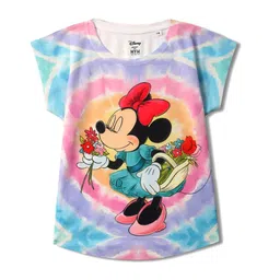 Wear Your Mind Minnie Mouse Printed Extended Sleeves Regular Top-image-58