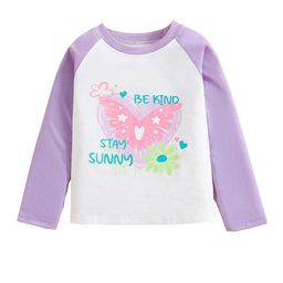 StyleCast x Revolte Girls Purple & White Graphic Print Round Neck Top-image-14