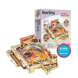 Smartivity MDF Wood DIY Pinball-46