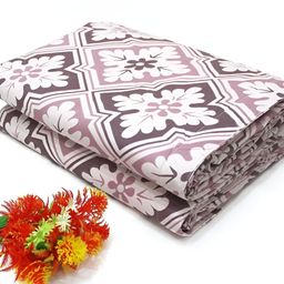 Aurave Magenta & White Floral Mild Winter 150 GSM Single Bed Dohar-image-12