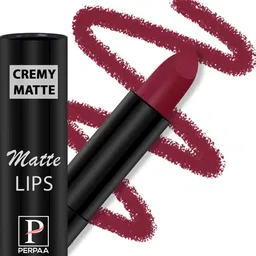 PERPAA Set of 2 Creamy Matte Bullet Lipstick 3.5g Each - Ruby Magenta 84 & Candy Pink 87 image 2
