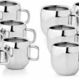 Pack of 12 Stainless Steel Royal Premium Tea & Coffee Cup-15