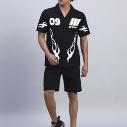 griffel Tshirt Regular Shorts Co-ords Set-picture-39