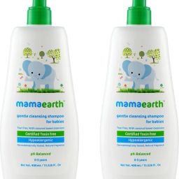 Gentle Cleansing Shampoo for babies (400 ml, 0-5 Yrs)( Pack of 2)-image-70