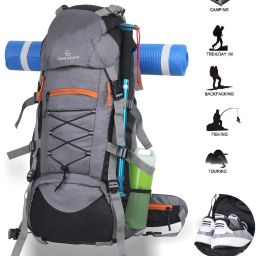Adventure Stylish Wanderlust Trekking Bag with Water proof For Hiking/Rucksack Rucksack - 70 L-image-72
