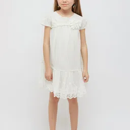 One Friday Girls Self Design A-Line Dress-picture-55