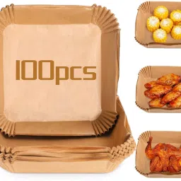 100Pcs Air Fryer Baking Paper Square Air Fryer-picture-17