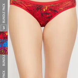 Curves By ZeroKaata Pack Of 3 Assorted Printed Cotton Briefs CZMLPO3SLUPTY14-picture-12