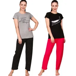 Pack of 2 Women Nighty Set-picture-31