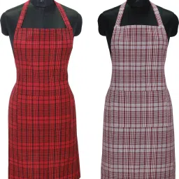 Cotton Home Use Apron - Free Size-14