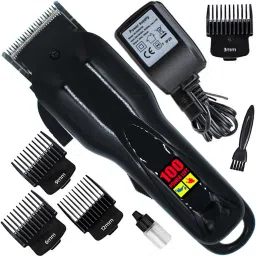 KEEMII 2in1 AC-DC Washable LED Display chargeable Hair Clipper Beard Moustache Trimmer Fully Waterproof Grooming Kit 120 min Runtime 4 Length Settings-image-9