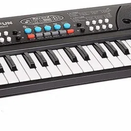 37 Key Piano Keyboard Toy for Boys and Girls with Mic Dc Power Option Recording Charger not Included Best Birthday Gift for KIDS Musical Instruments Keyboard Music 37 Key Piano Keyboard Analog Portable Keyboard-12