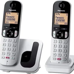 WIRELESS 1+1 INTERCOM WITH CALLER-ID & SPEAKER PHONE FACILITY Cordless Landline Phone-9