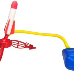 zuuluzrs operate Jump Rocket Stomp Blaster Toy Easy to Use Air Powered Foam Rockets image 3