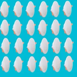 Maxa 10-Watts Round Led Panel Conceal Down Pack of 24 Recessed Ceiling Lamp-25