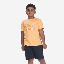 T-Shirt 500 - Orange Apricot Print-image-54