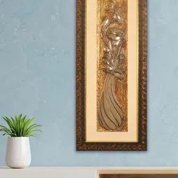 SHREE KALA HOME DECOR Brown Ancient Egyptian Foil Wall Painting-image-46