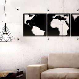 Gojeeva Black 1 Piece Wood Wall Paintings-picture-3