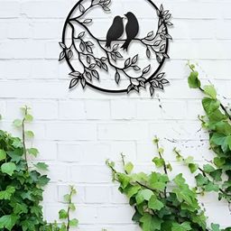 Gojeeva Black 1 Piece Wood Wall Paintings-picture-1