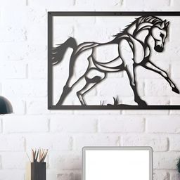 Gojeeva Black 1 Piece Wood Wall Paintings-picture-5