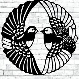 Gojeeva Black 1 Piece Wood Wall Paintings-picture-29