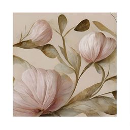 RANDOM Pink & Green Canvas Floral and Botanical Wall Art-picture-18