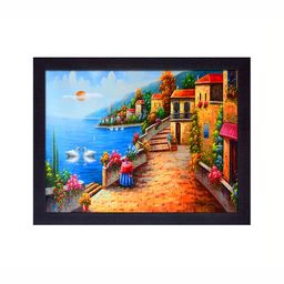masstone Brown Synthetic Wooden Wall Art-image-59