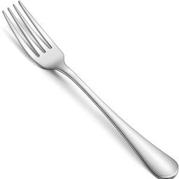 12-Piece Stainless Steel Premium Dinner Forks Cutlery Set, 6 Inch Stainless Steel Serving Fork, Dessert Fork, Dinner Fork-61