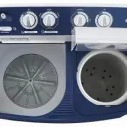 lg 7 kg Semi Automatic Top Load Blue, White image 3