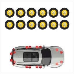 Set of 12 Car Door Shock Absorber Rubber Protector Pads,For Renault Car Door Panel-image-36