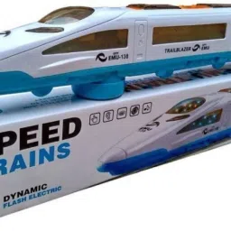 Emu train with Free Batteries High Speed Train with Light n Music kidmania-10