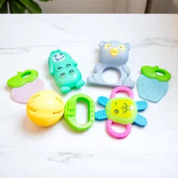 Babies and Infants of Age 1-3-6-9-12 Months, Safe Non Toxic Rattle-picture-26