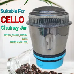 CELLO CHUTENY JAR ! ERTIGA , SAFARI , CRYSTA , ELITE JAR [ 350ML ] Mixer Juicer Jar-1