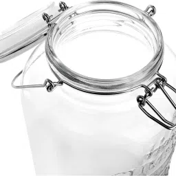 riddhi traders Glass Beverage And Juice Dispenser With Attached Silver Tap Bottom Loading Water Dispenser image 3