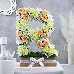 Stunning Personalised Blooming Arrangement-42