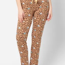 Sweet Dreams Women Brown Printed  Lounge Pants-picture-22