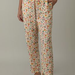 Amante Printed Mid Rise Ankle Length Lounge Pants-image-7