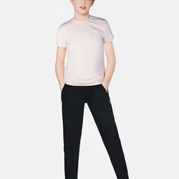 Gini and Jony Boys Navy Blue Solid Track Pants-image-62