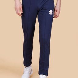 STARFOX Men Printed Cotton Slim Fin Mid Rise Track Pants-image-51