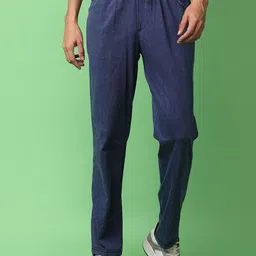 V-Mart Men Cotton Mid Rise Track Pants-53